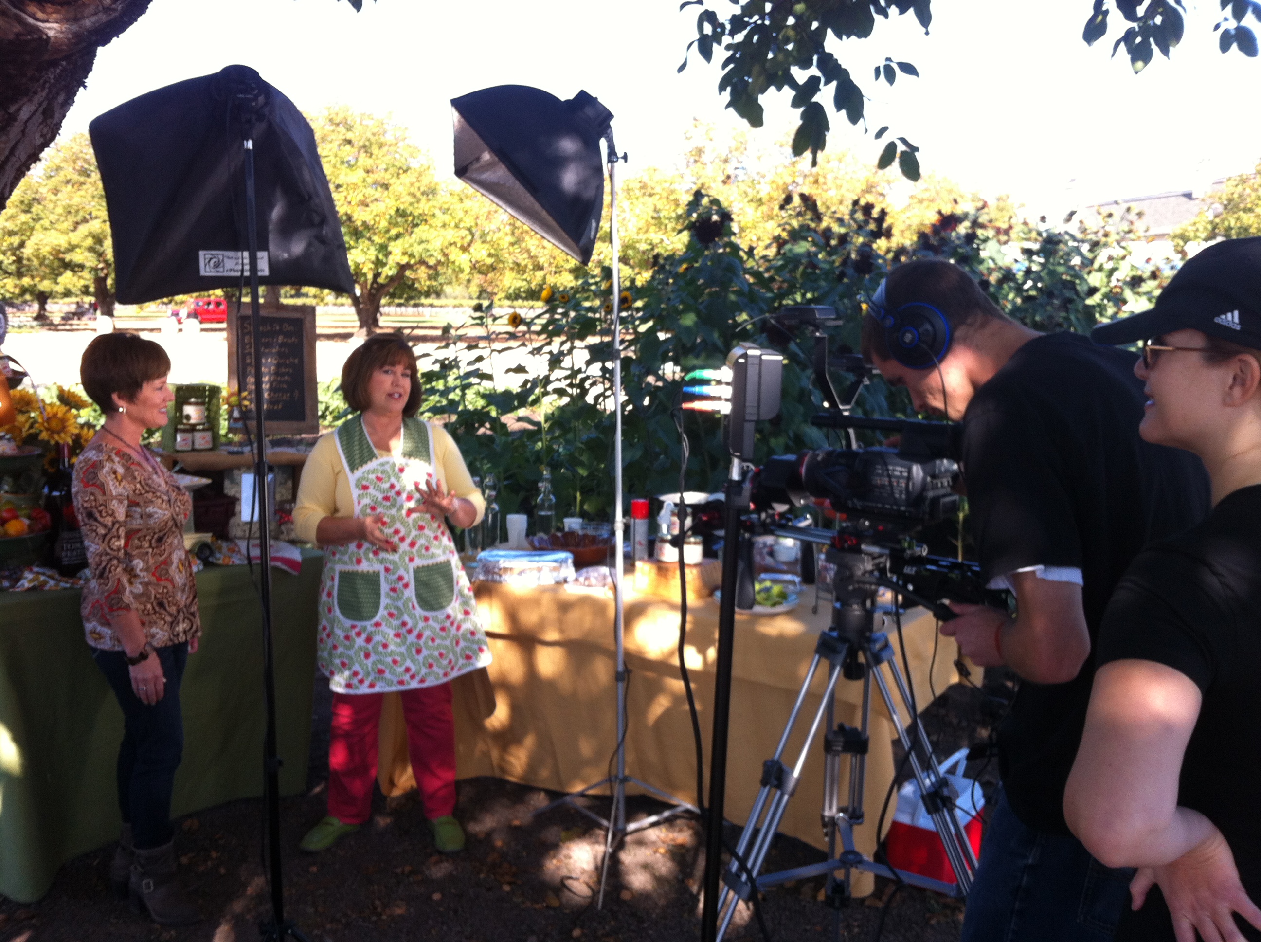 cooking show, laurie figone, california