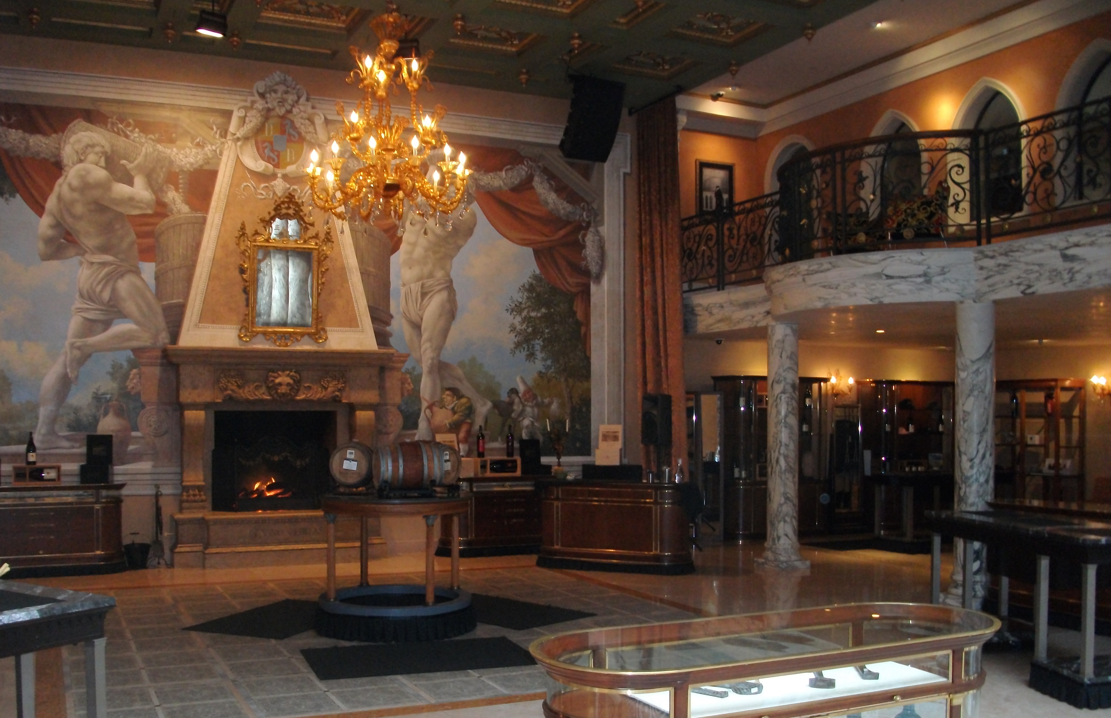 del dotto winery, the entrance