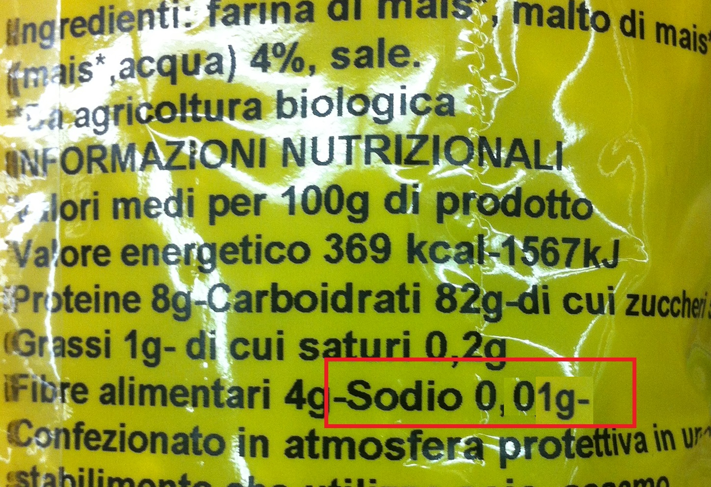naturali - sodio