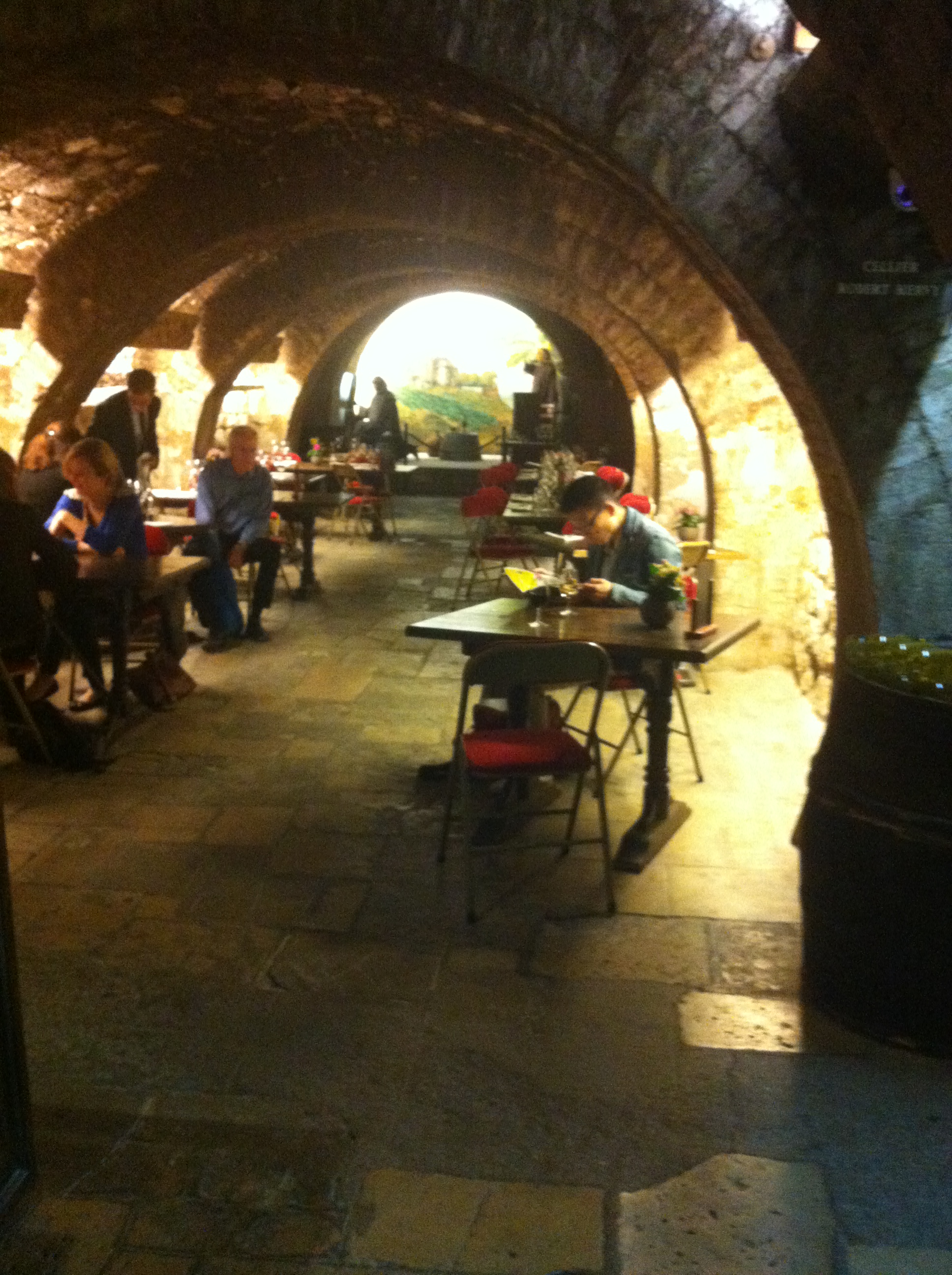 the dining room