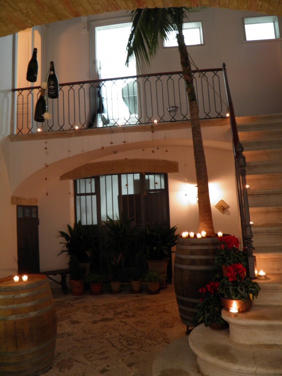the building
