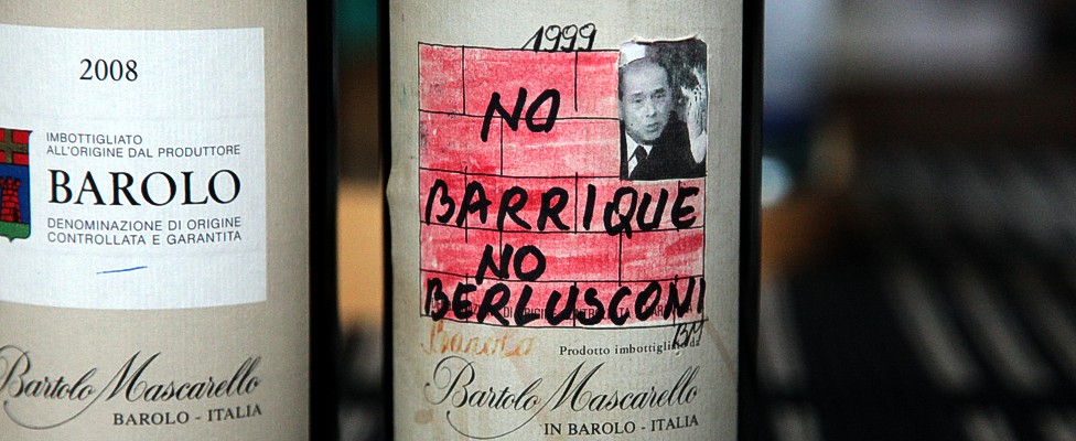 mascarello's wine label