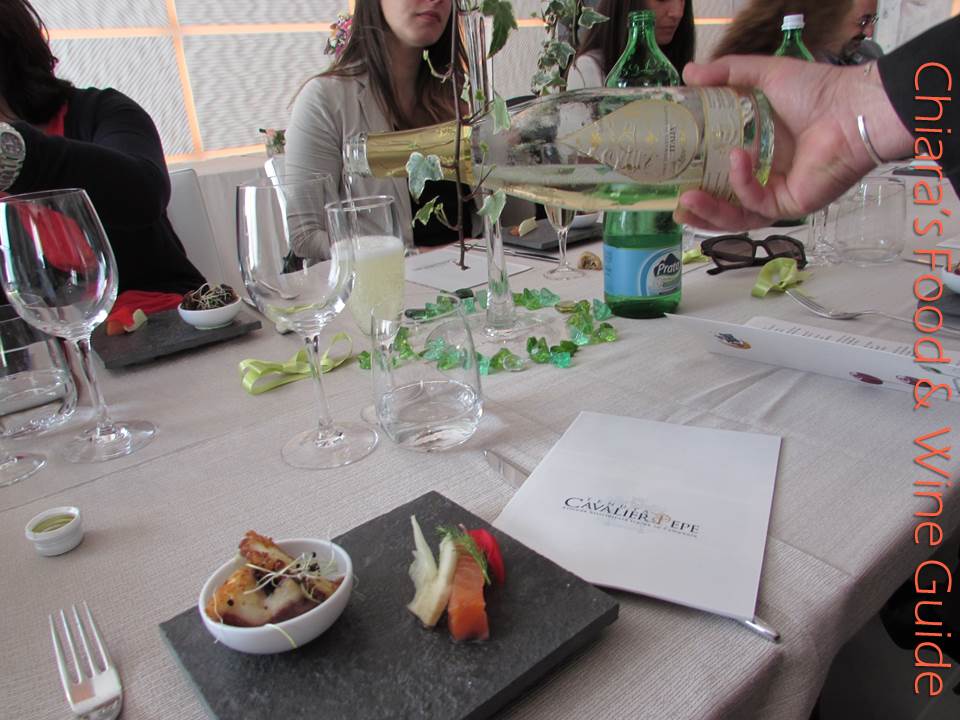 the wine&food pairing lunch