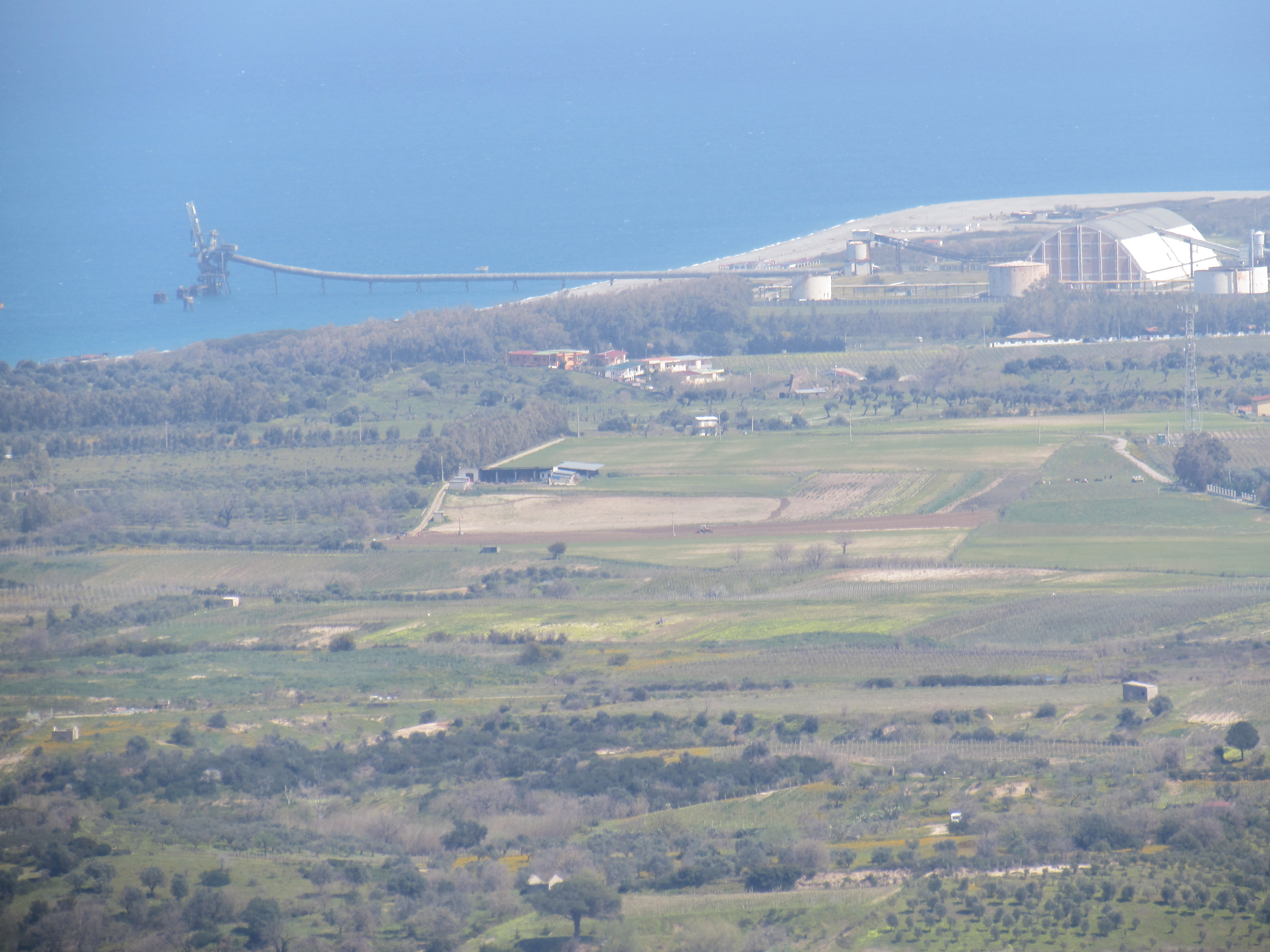 landscape in cir&ograve; marina