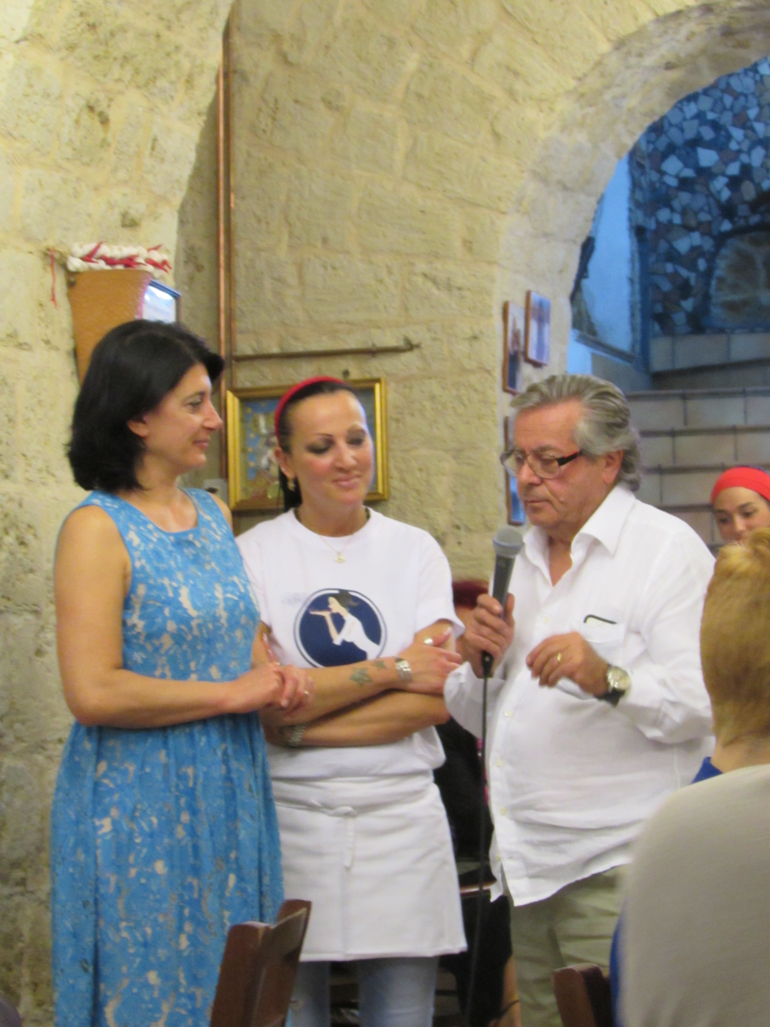 da sinistra: Marina Alaimo, Maria cacialli e Starita