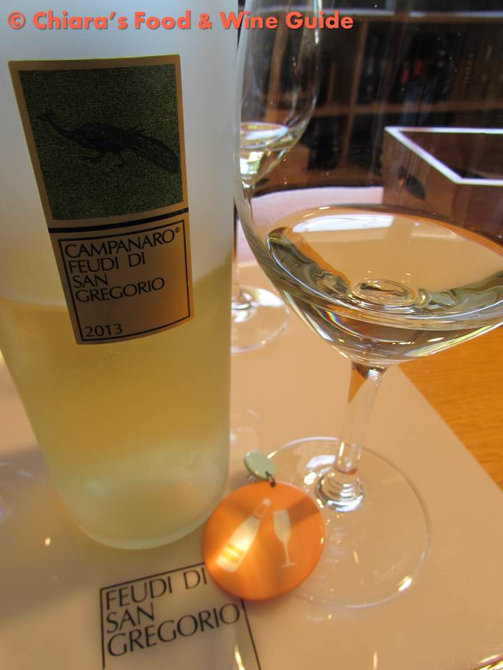 Campanaro (blend of Greco and Fiano) by Feudi di San Gregorio