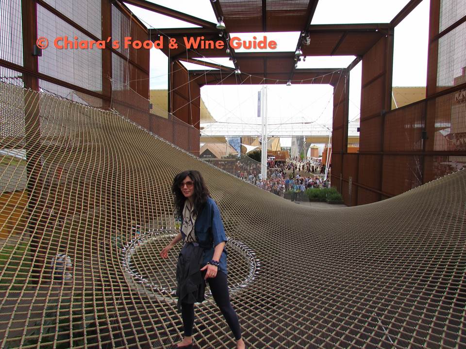 Chiara and the net in brasil