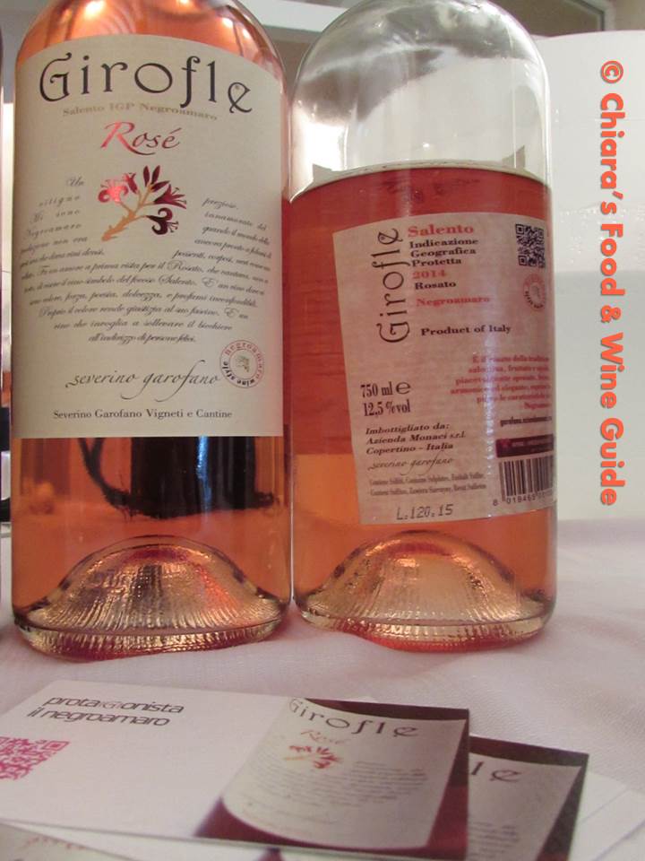 rosè by Severino Garofalo winery (Puglia)