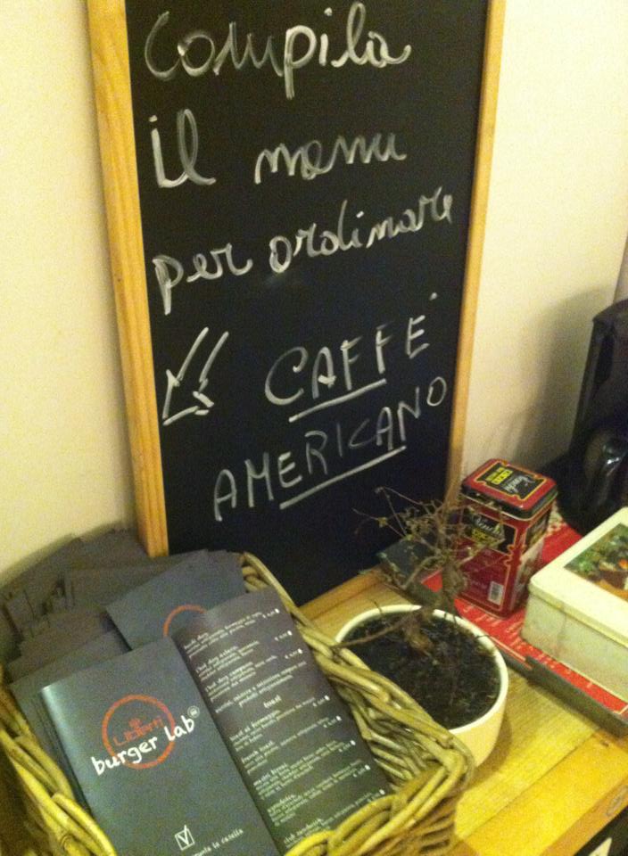 menù da compilare