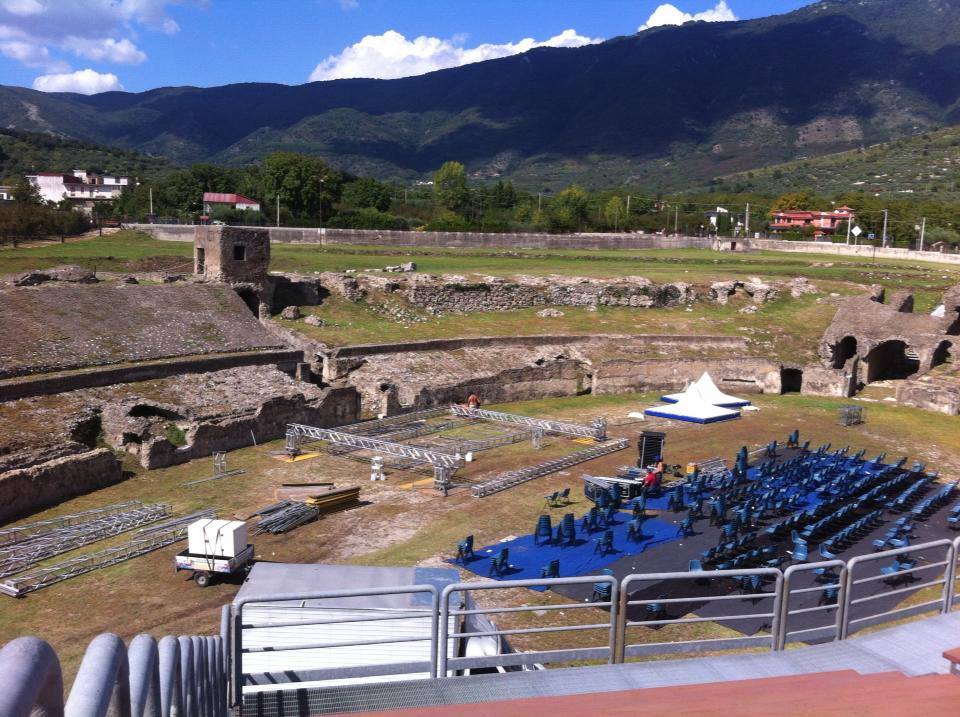 The amphitheater in Avella town-Campania region, southern Italy