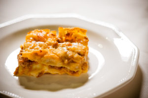 red lasagna